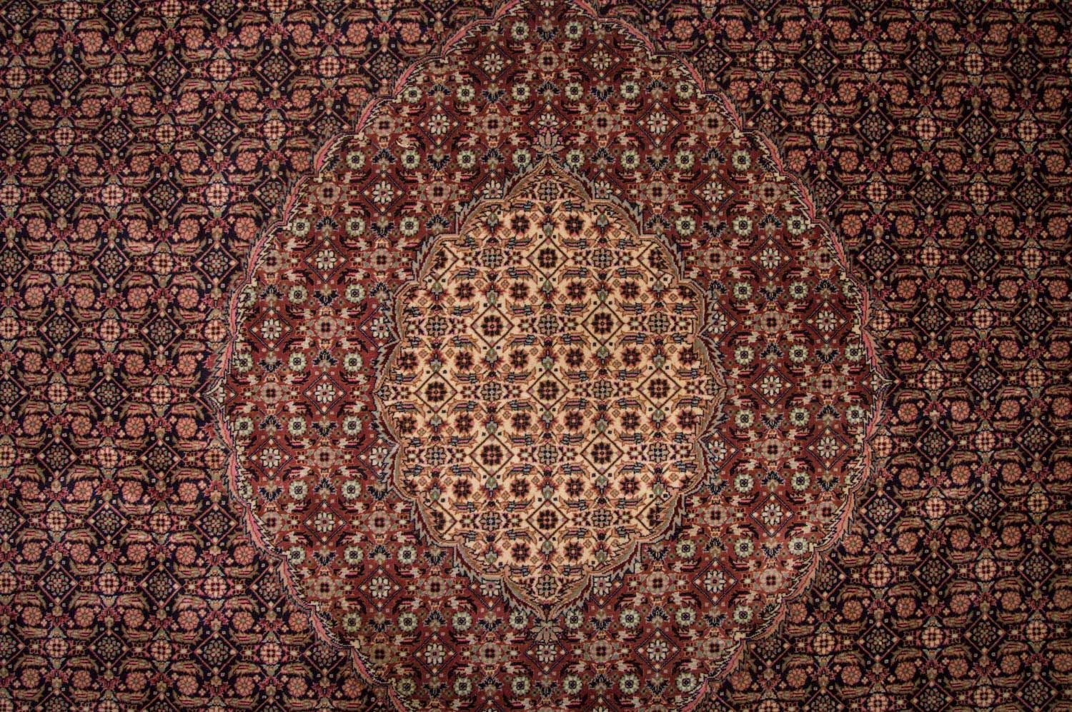 Orientteppich - Täbriz 353 x 252 cm - dunkelblau
