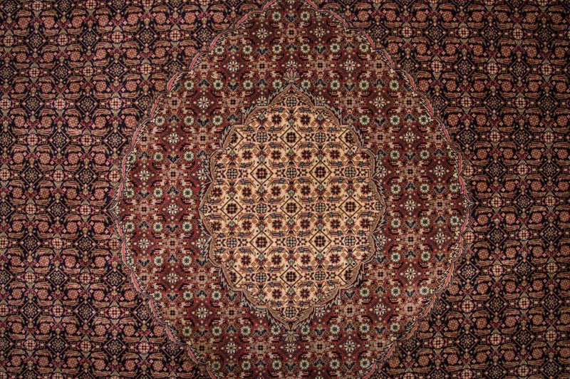 Orientteppich - Täbriz 353 x 252 cm - dunkelblau