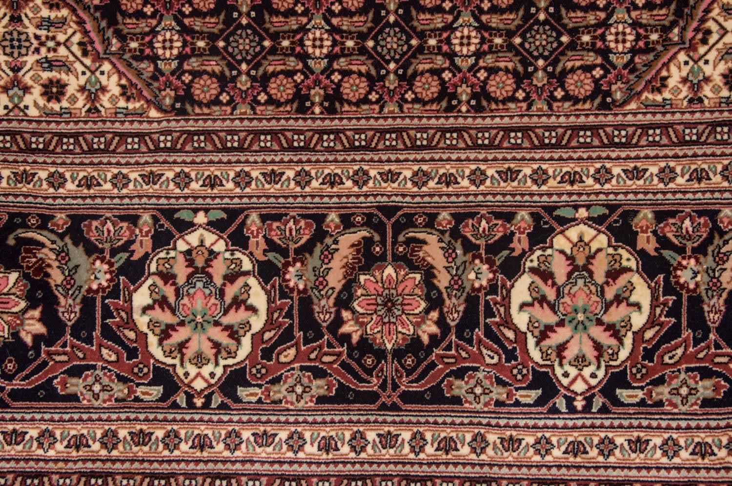 Orientteppich - Täbriz 353 x 252 cm - dunkelblau