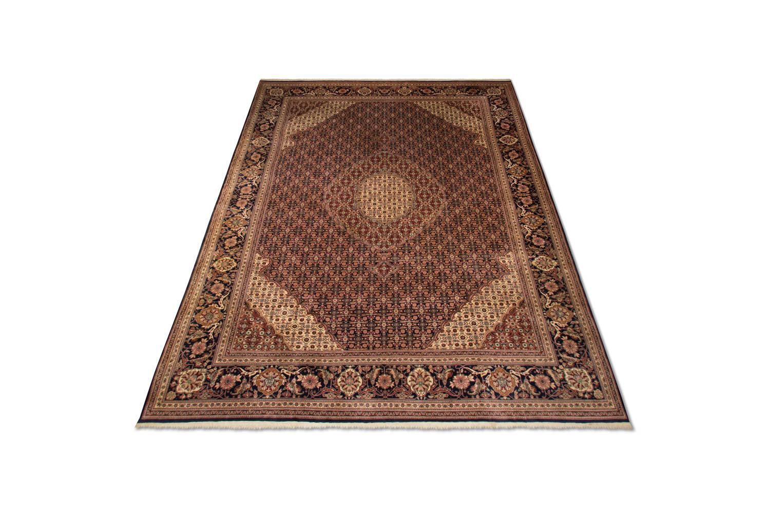 Orientteppich - Täbriz 353 x 252 cm - dunkelblau
