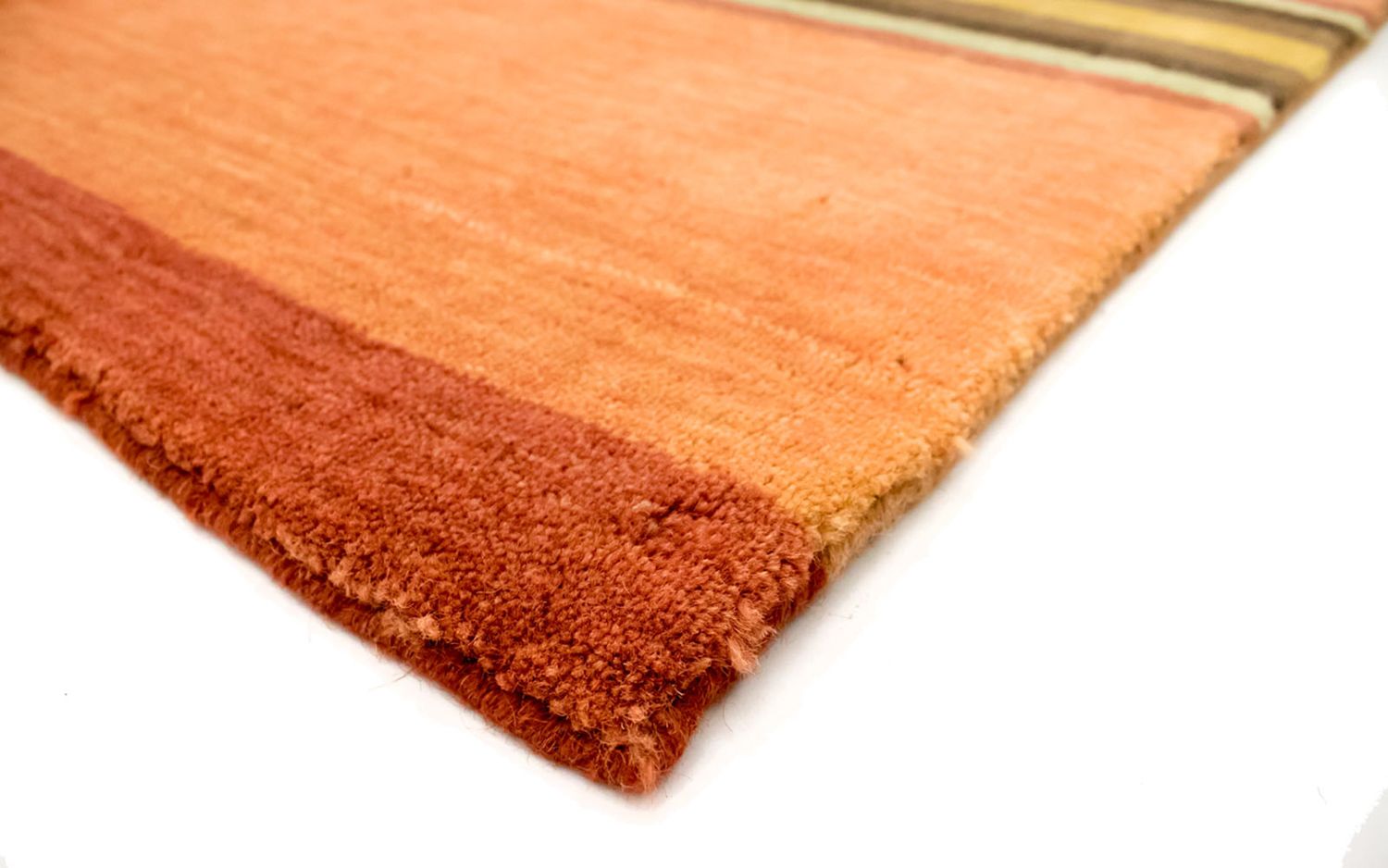 Wollteppich 242 x 150 cm Wohnzimmer Teppich