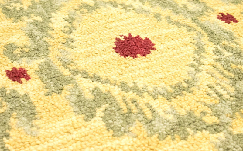 Wollteppich 243 x 152 cm Wohnzimmer Teppich