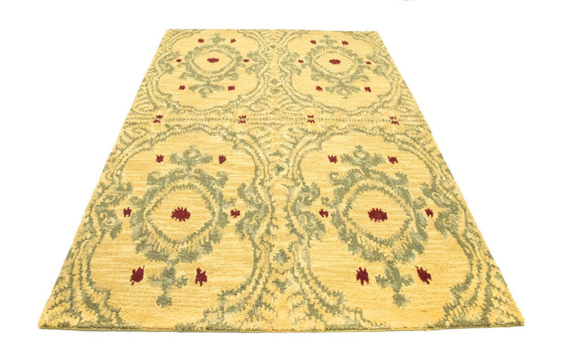 Wollteppich 243 x 152 cm Wohnzimmer Teppich
