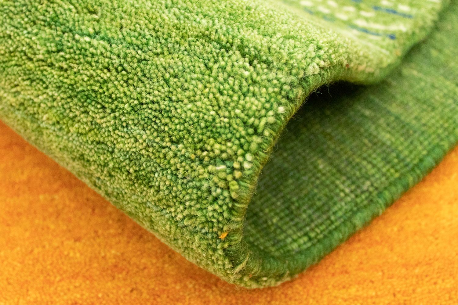 Gabbeh Teppich - Indus 300 x 250 cm - orange