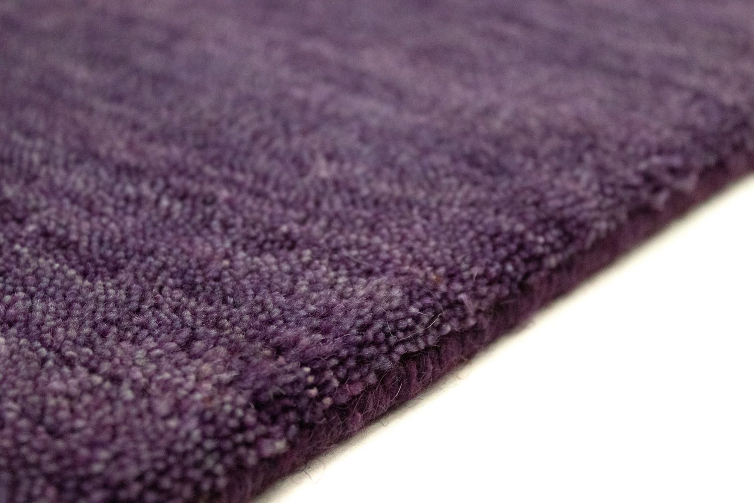 Gabbeh Teppich - Indus 400 x 80 cm - lila