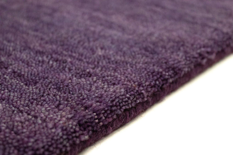 Gabbeh Teppich - Indus 400 x 80 cm - lila