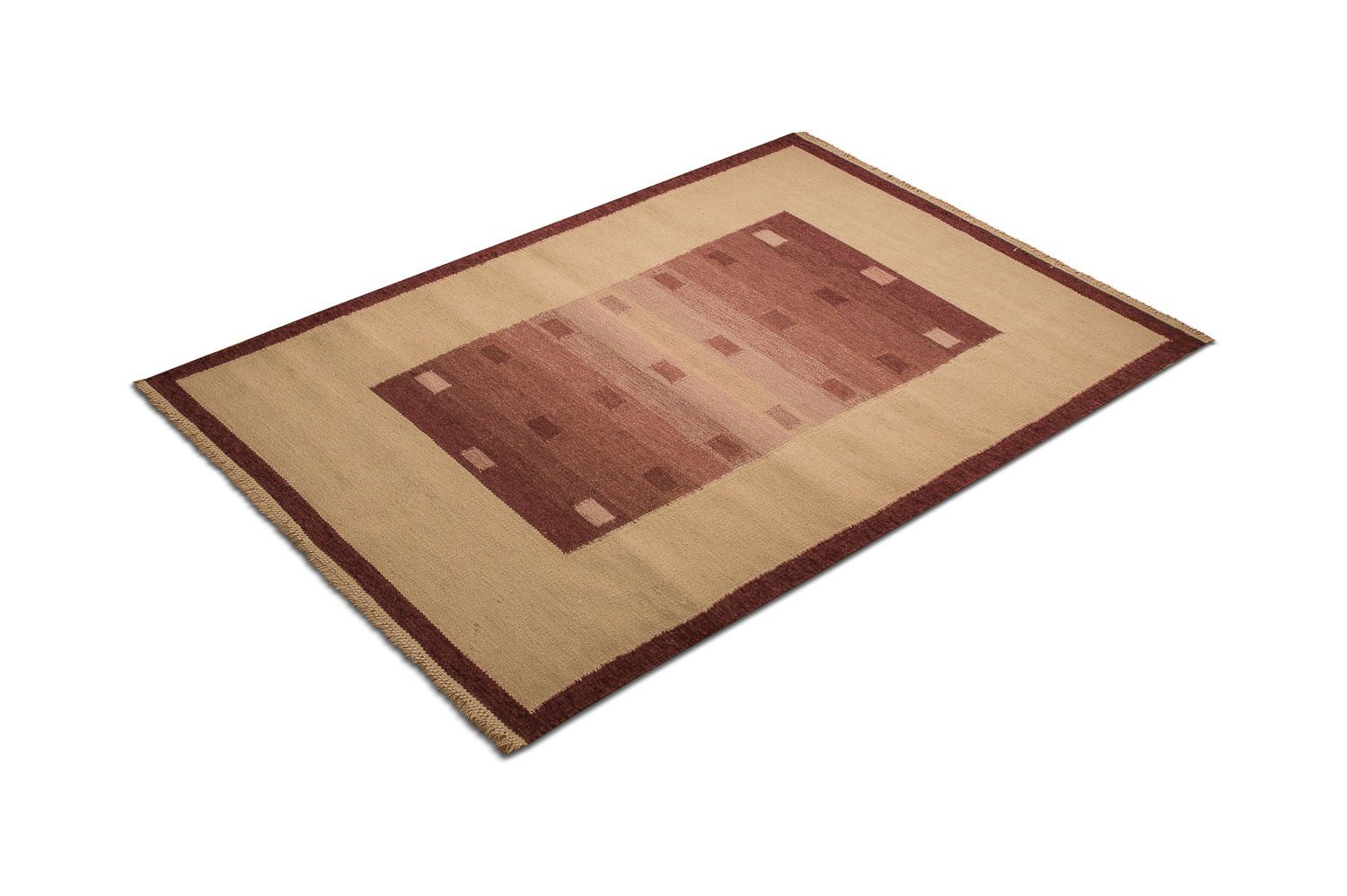 Kelim Teppich - Trendy 180 x 120 cm - lila