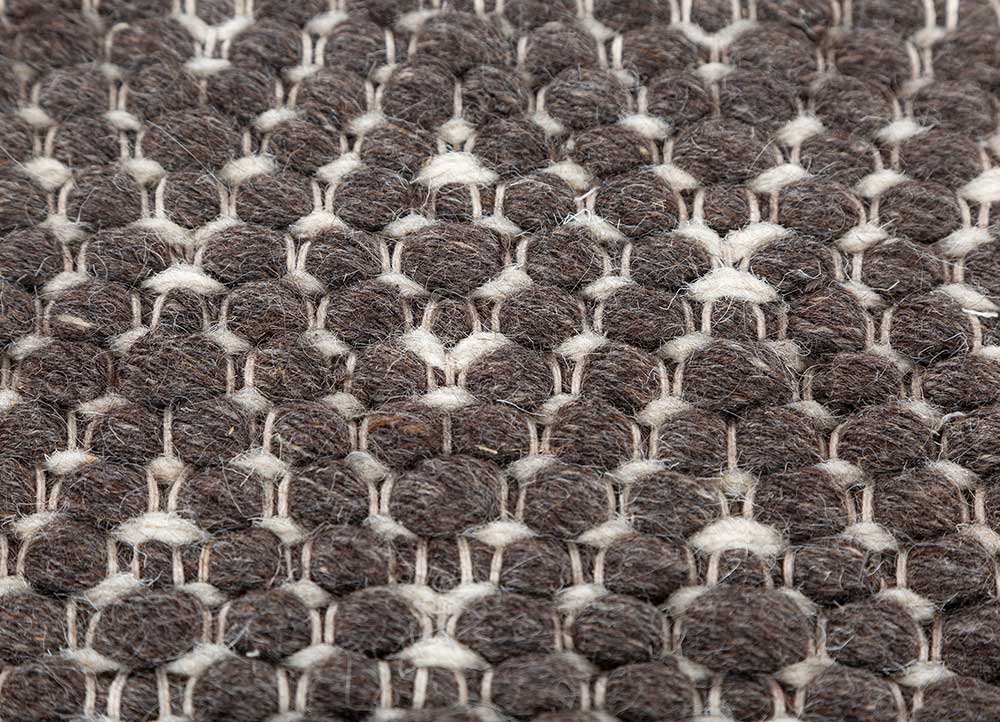 Wollteppich - 180 x 120 cm - anthrazit
