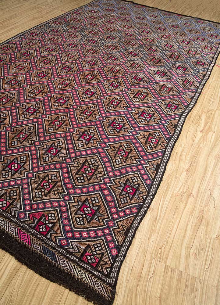 Wollteppich - 330 x 180 cm - beige