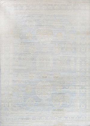 Wollteppich - 510 x 405 cm - grau