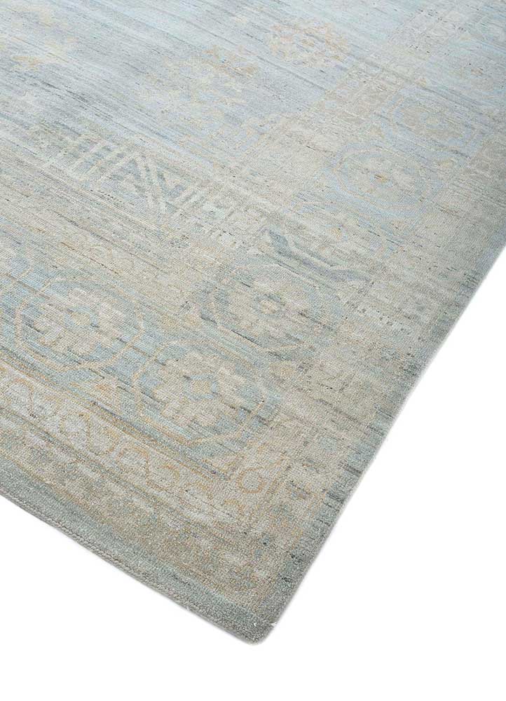 Wollteppich - 510 x 405 cm - grau