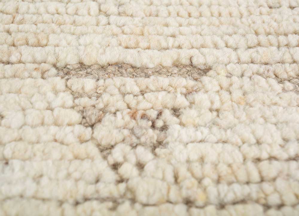 Wollteppich - 300 x 255 cm - creme