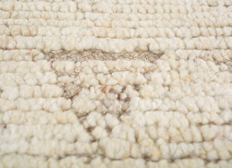 Wollteppich - 300 x 255 cm - creme