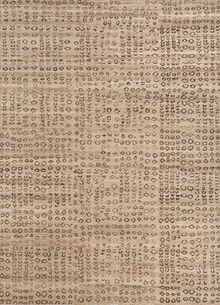 Wollteppich - 300 x 225 cm - gold