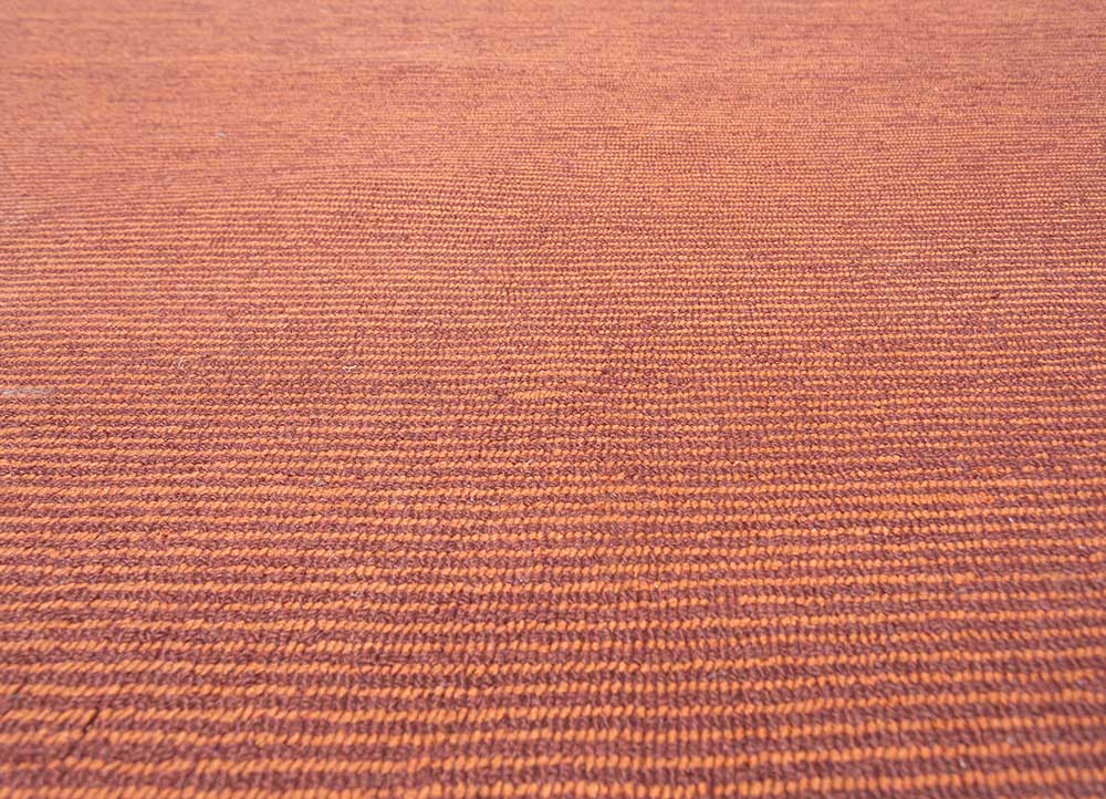 Wollteppich - 605 x 525 cm - orange
