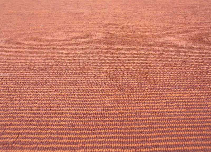 Wollteppich - 605 x 525 cm - orange