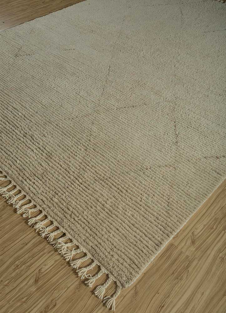 Wollteppich - 420 x 300 cm - creme