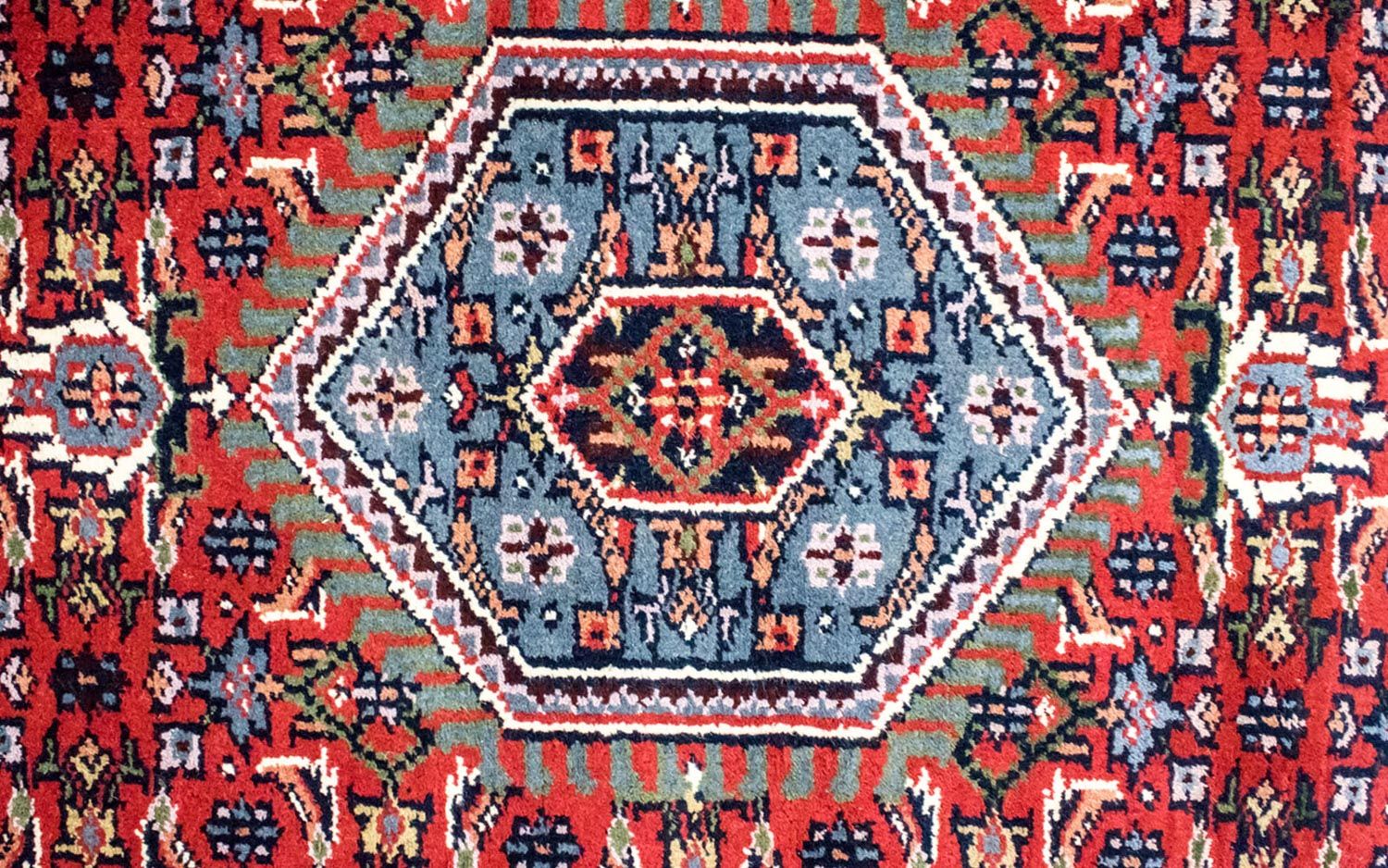 Orientteppich 90 x 60 cm - rot