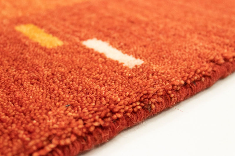 Gabbeh Teppich - Indus 180 x 120 cm - rot