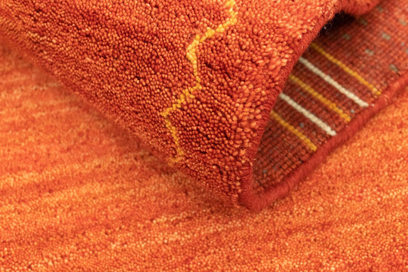 Gabbeh Teppich - Indus 180 x 120 cm - rot
