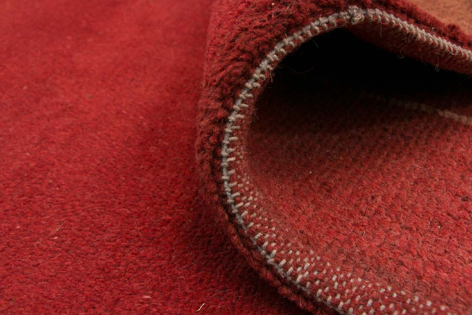 Nepal Teppich 140 x 70 cm - rot