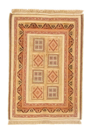 Perserteppich - Nomadic 114 x 80 cm - gold