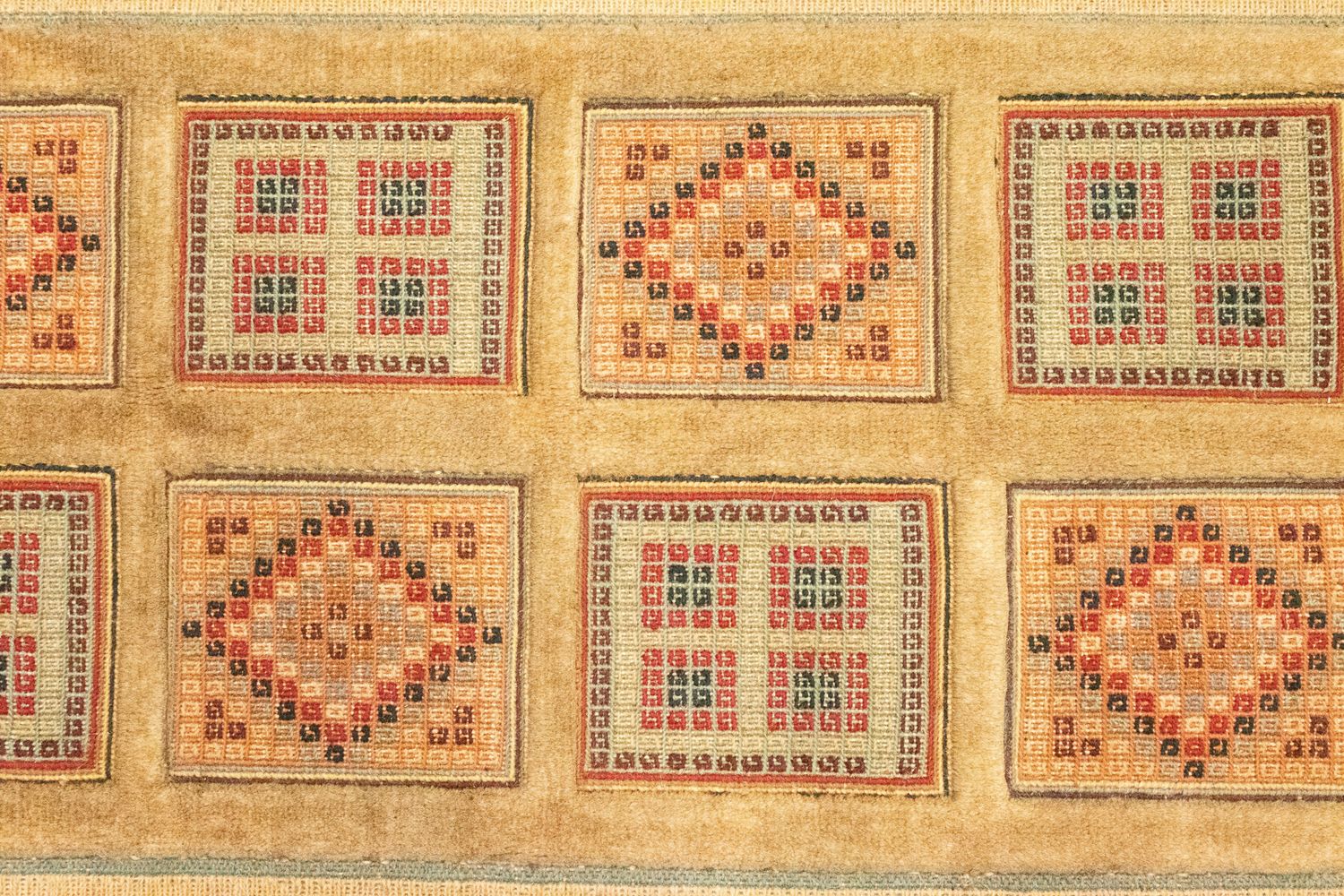 Perserteppich - Nomadic 114 x 80 cm - gold