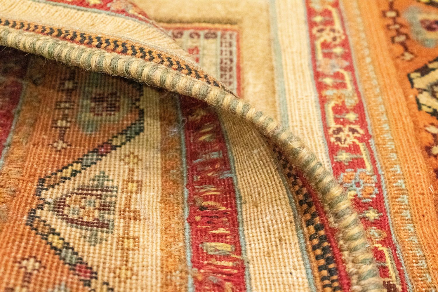 Perserteppich - Nomadic 114 x 80 cm - gold