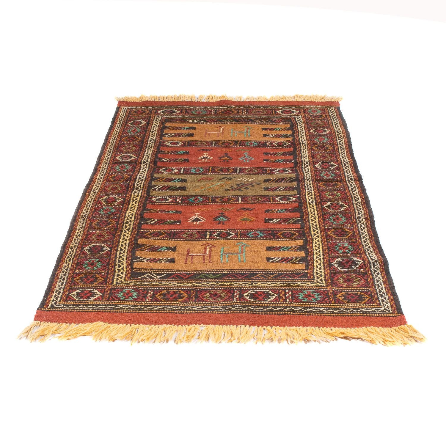 Kelim Teppich - Oriental - 173 x 100 cm - mehrfarbig