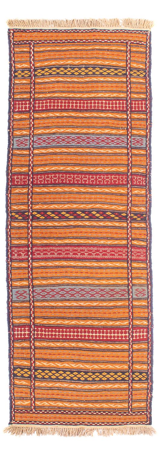 Läufer Kelim - Oriental - 200 x 70 cm - mehrfarbig