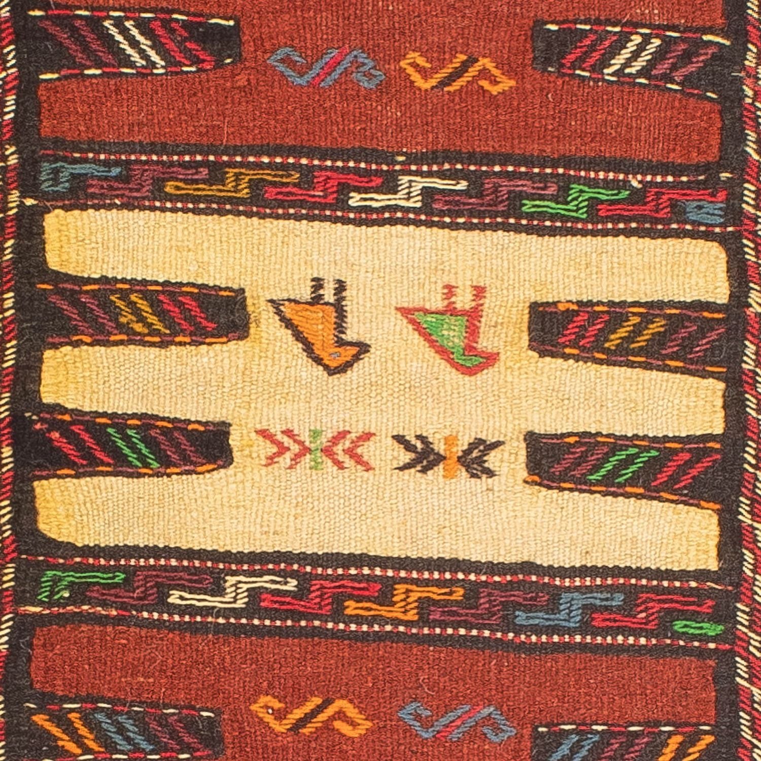 Kelim Teppich - Oriental - 170 x 68 cm - mehrfarbig