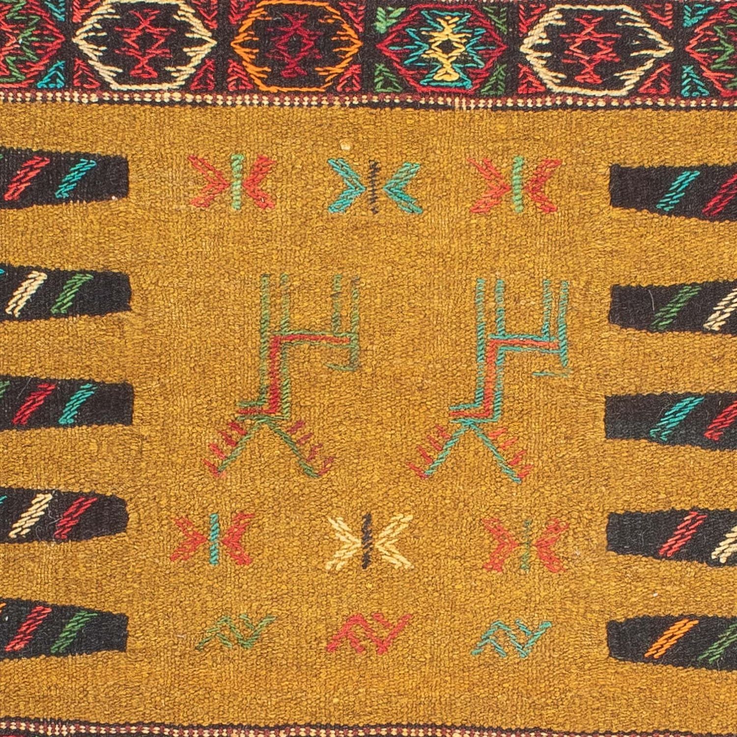 Kelim Teppich - Oriental - 170 x 100 cm - mehrfarbig