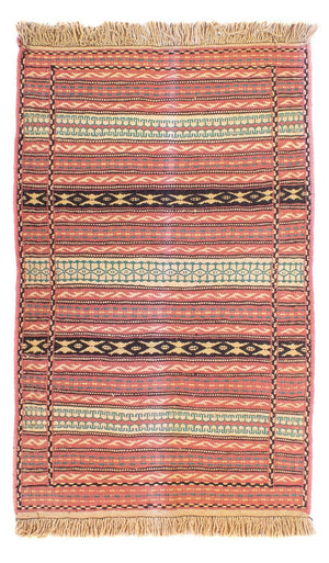 Kelim Teppich - Oriental - 120 x 80 cm - mehrfarbig