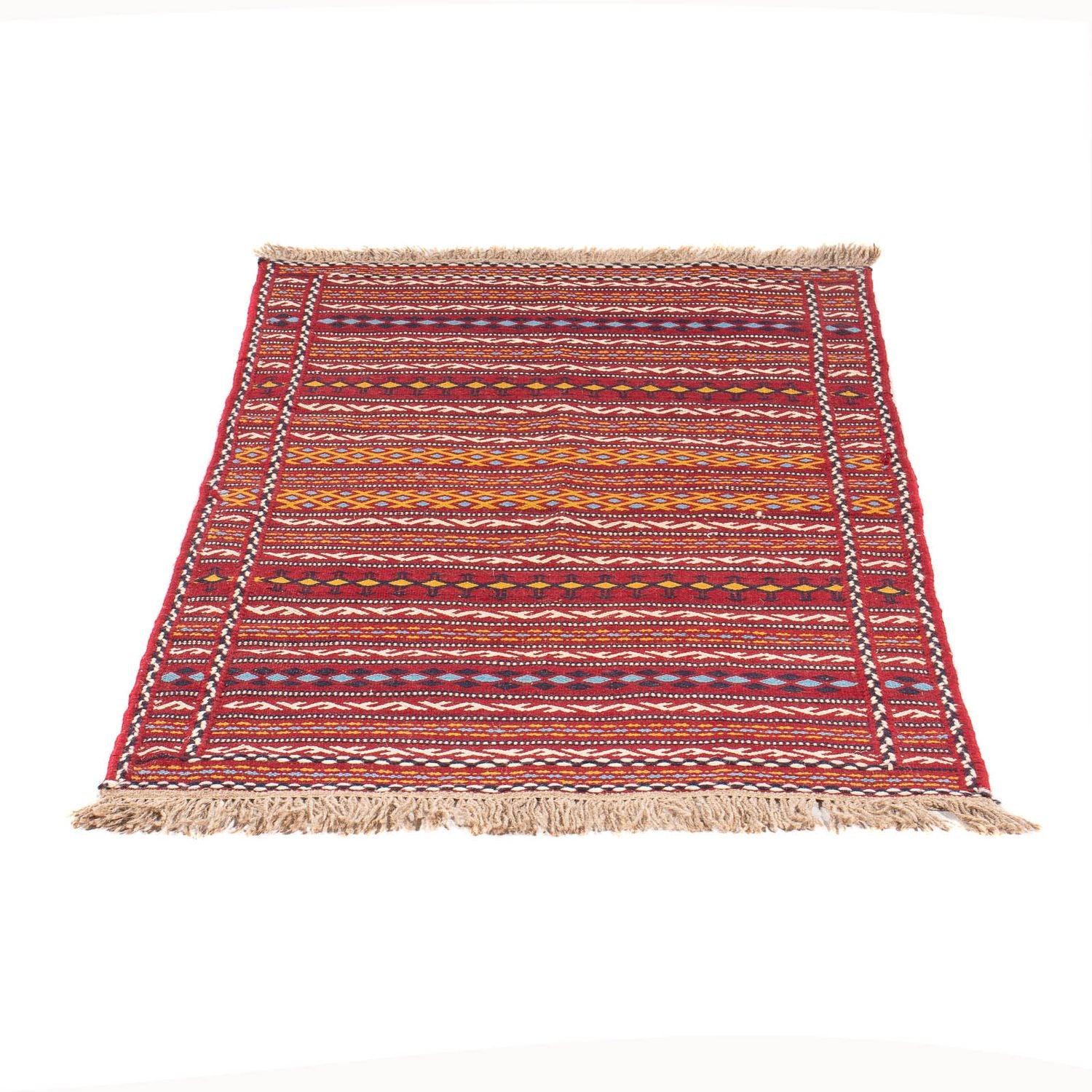 Kelim Teppich - Oriental - 120 x 80 cm - mehrfarbig