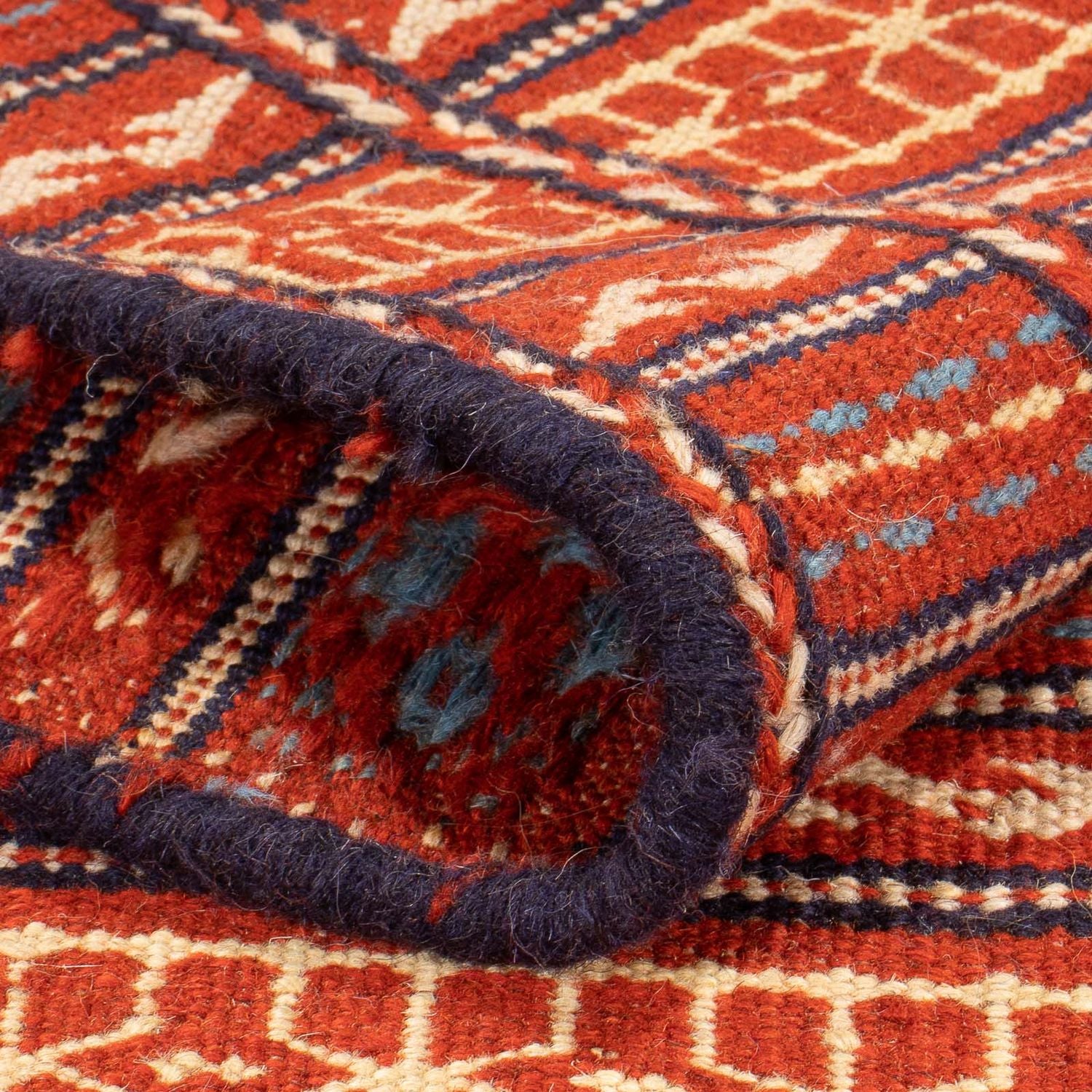 Kelim Teppich - Oriental - 120 x 80 cm - mehrfarbig