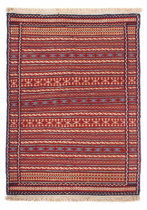Kelim Teppich - Oriental - 150 x 100 cm - mehrfarbig