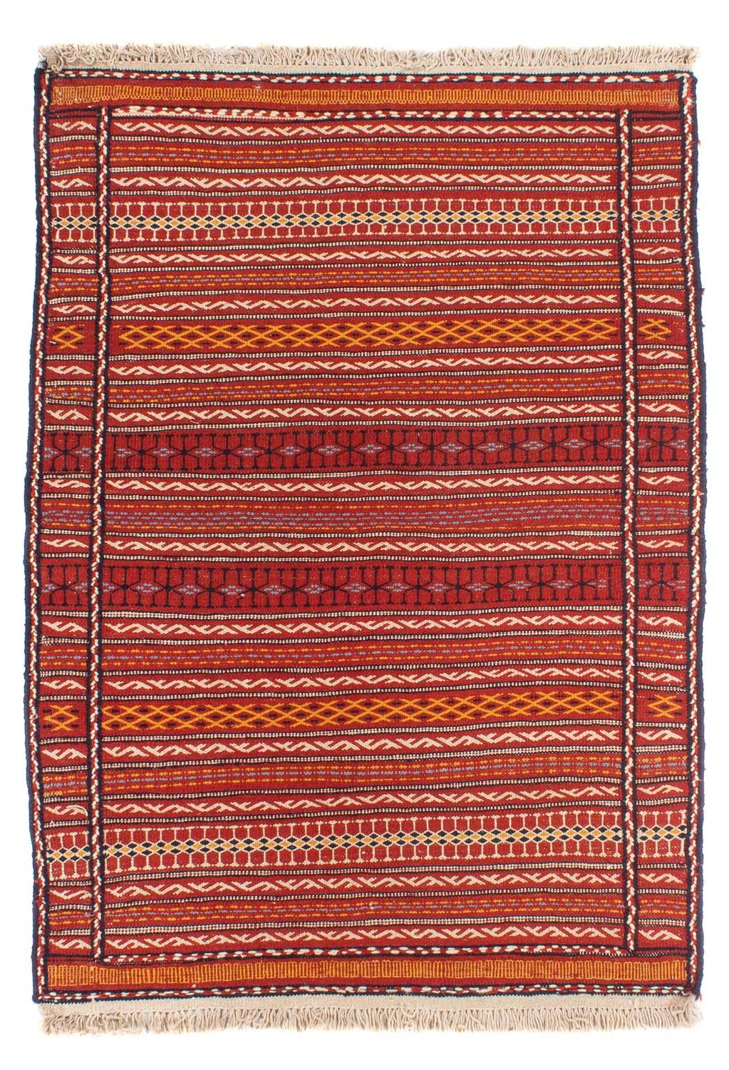 Kelim Teppich - Oriental - 150 x 100 cm - mehrfarbig