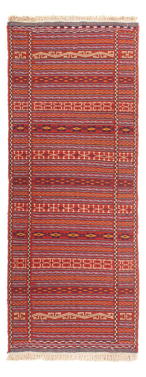 Läufer Kelim - Oriental - 200 x 70 cm - mehrfarbig