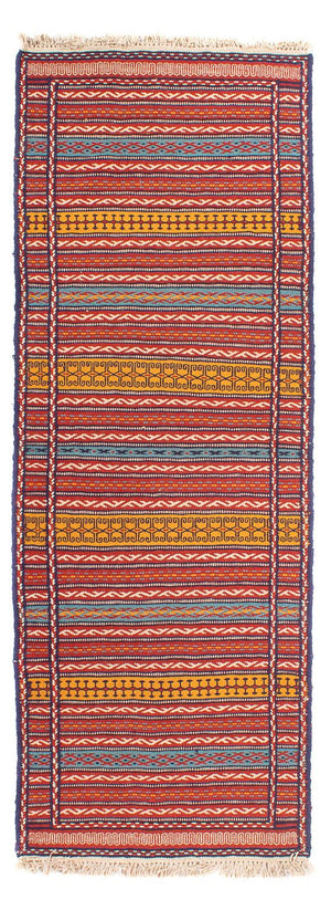 Läufer Kelim - Oriental - 200 x 70 cm - mehrfarbig