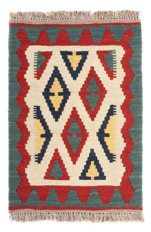 Kelim Teppich - Oriental - 60 x 40 cm - mehrfarbig