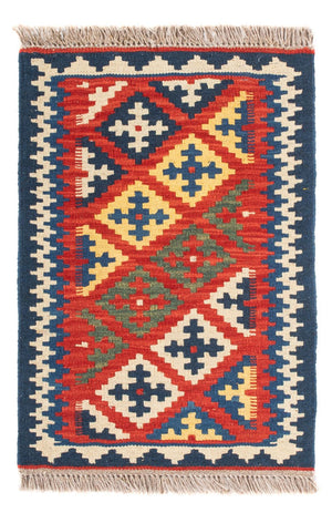 Kelim Teppich - Oriental - 60 x 40 cm - mehrfarbig