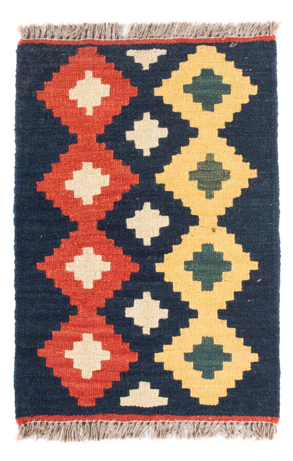 Kelim Teppich - Oriental - 60 x 40 cm - mehrfarbig