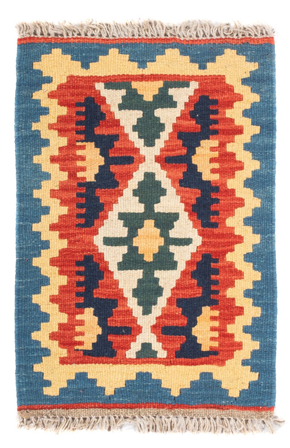 Kelim Teppich - Oriental - 60 x 40 cm - mehrfarbig