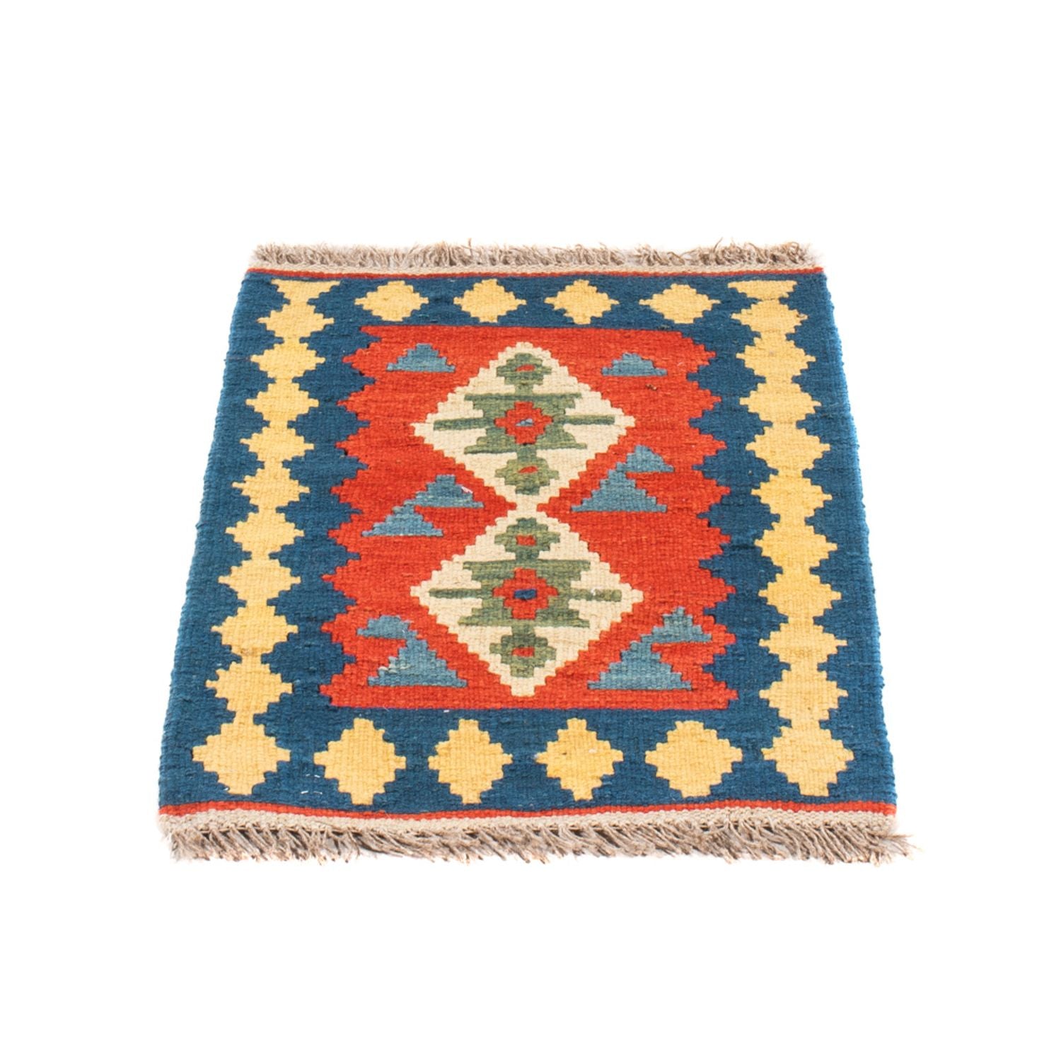 Kelim Teppich - Oriental - 60 x 40 cm - mehrfarbig
