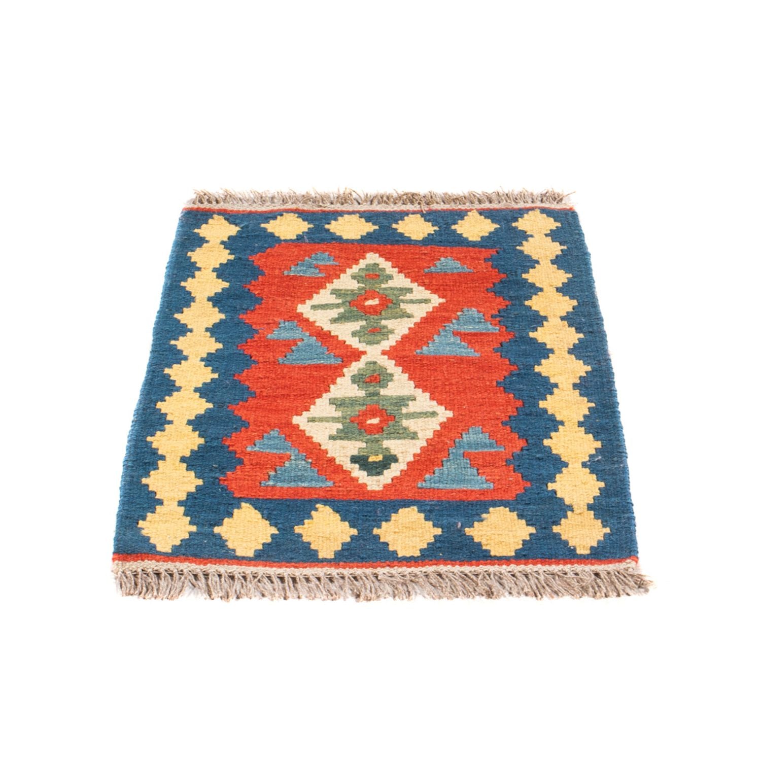 Kelim Teppich - Oriental - 60 x 40 cm - mehrfarbig