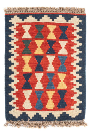 Kelim Teppich - Oriental - 60 x 40 cm - mehrfarbig