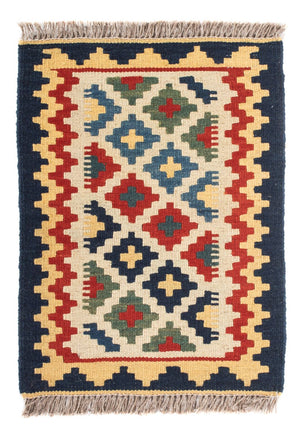 Kelim Teppich - Oriental - 60 x 40 cm - mehrfarbig