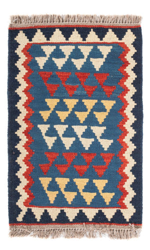 Kelim Teppich - Oriental - 60 x 40 cm - mehrfarbig