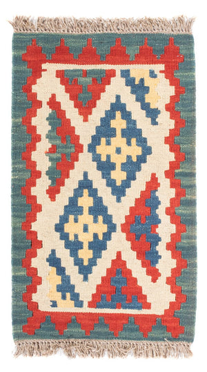 Kelim Teppich - Oriental - 60 x 40 cm - mehrfarbig