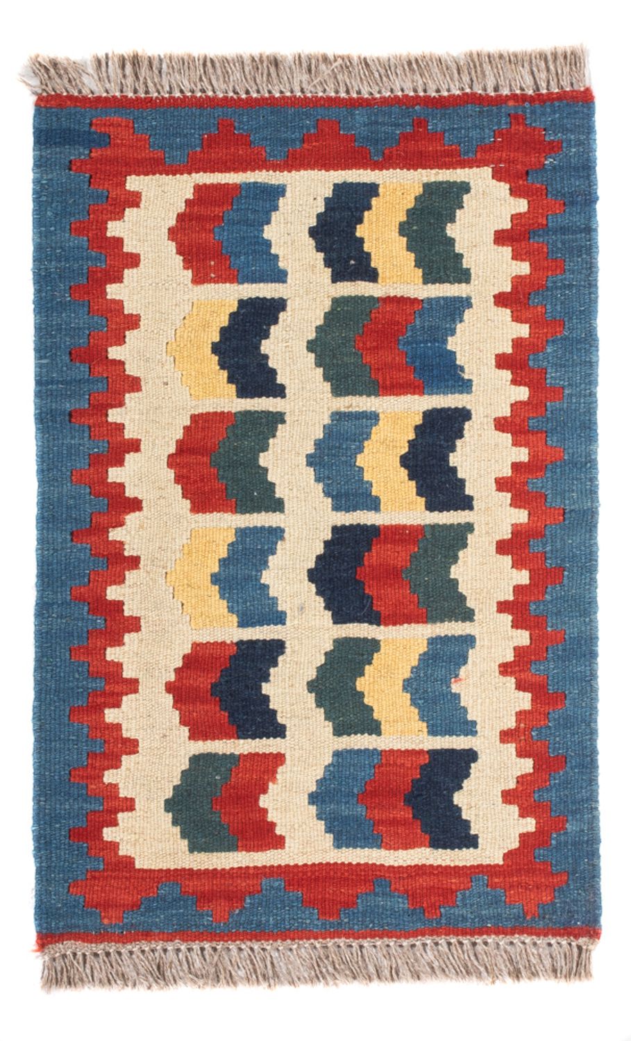 Kelim Teppich - Oriental - 60 x 40 cm - mehrfarbig
